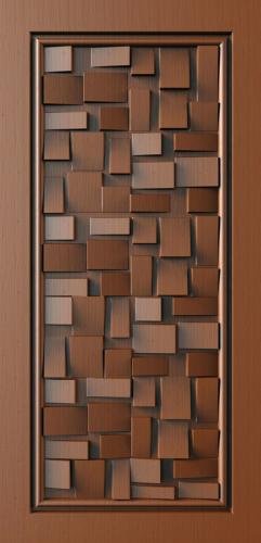 3D Effect Printed Doors
